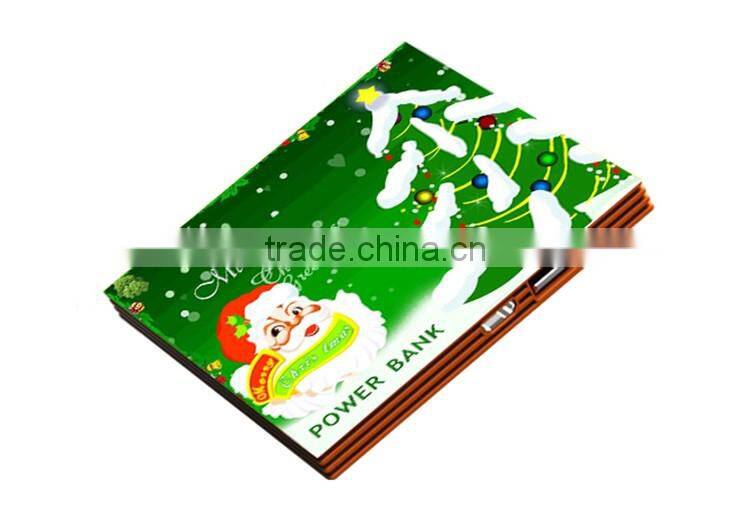 Ultra thin power bank,slim business card power bank 2500MAH, Custom printing logo, mobile charger