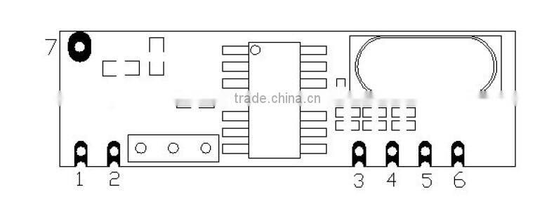 NiceRF ASK Module Kit 433MHz 315 MHz Long Range 100m Wireless RF Module STX882 Transmitter SRX882 Receiver Spring Antenna