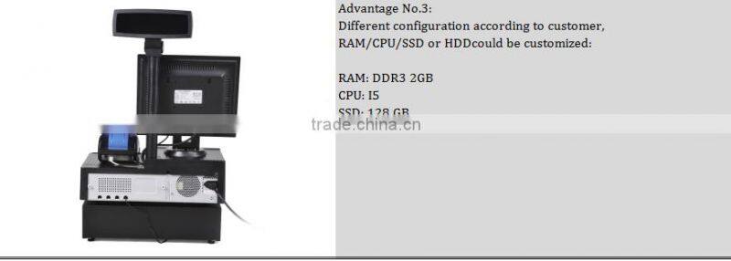 keyboard POS terminal hardware with cash drawer manufacture