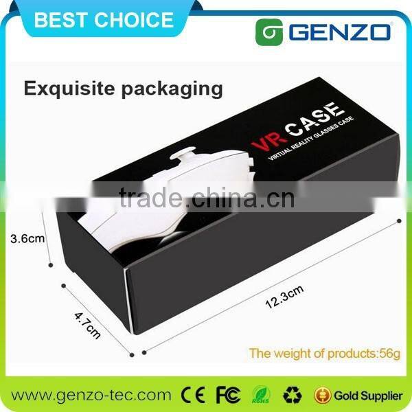 Cheap promotion cardboard box 3d vr glasses For 4~6 inch Smartphones