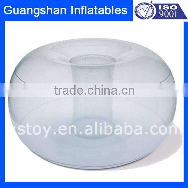 customized inflatable living room furniture foot rest ottoman stool