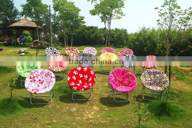 Big size folding moon chair for adult,folding camping chair wholesale