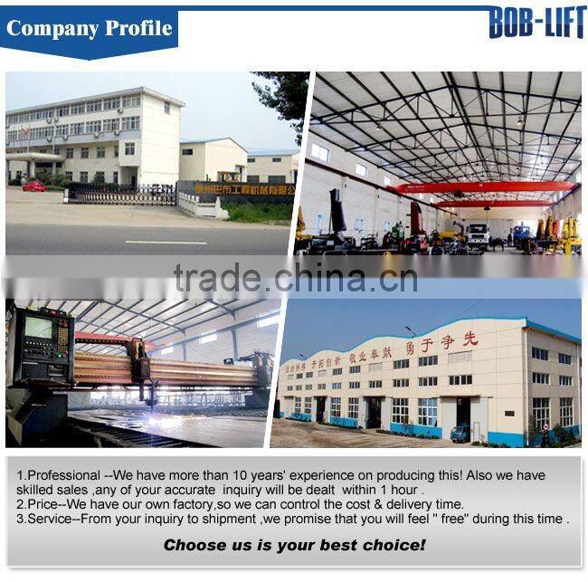 Portable 2t Folding Hydraulic Cherry Picker Shop Crane