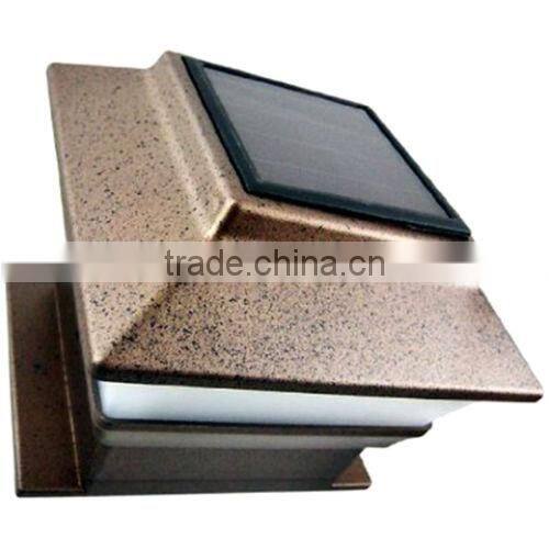 Led Solar Fence Post Light with Two Size