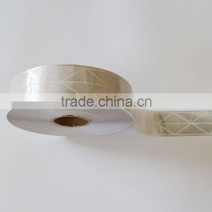 7CM reflective PVC tape for vest reflective safety belt