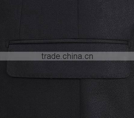 Tailor Made Black Wedding Dress For Men