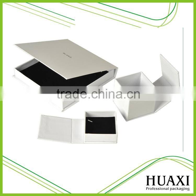 2016 custom logo printing cardboard jewelry packaging paper box wholesale gift promotion box
