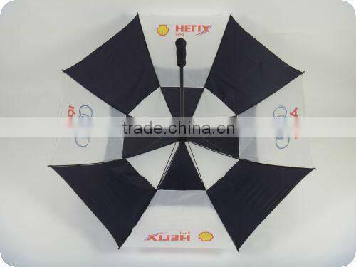 30 Inch Duble Canopy long shaft golf umbrella