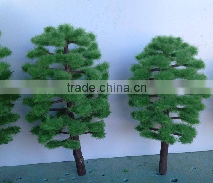 Decorative plastic tree, scale model trees, model tree in other construction , model tree base plastic, MT-15
