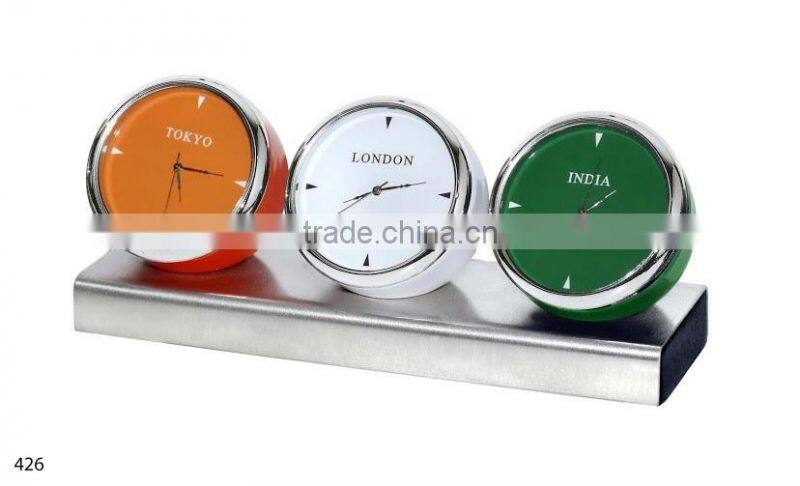 world time clock desk clocks