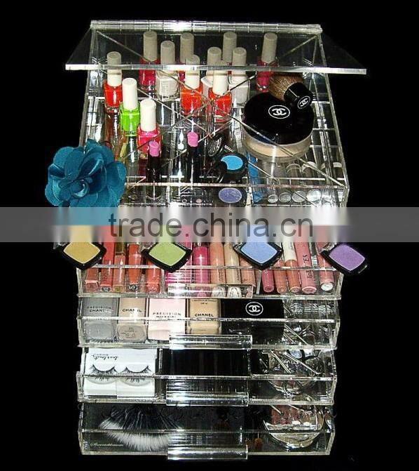 2016 hottest selling acrylic drawers, acrylic makeup drawers, acrylic storage drawers