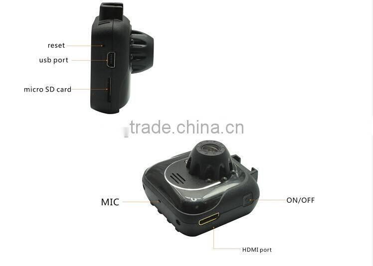 1.5 Inch 1080P Full HD 5.0M Pixel G-sensor Super Mini Hidden Camera Car Black Box