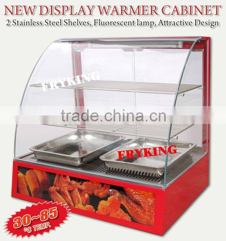 Restaurant And Hotel Electric Food Warmer Showcase