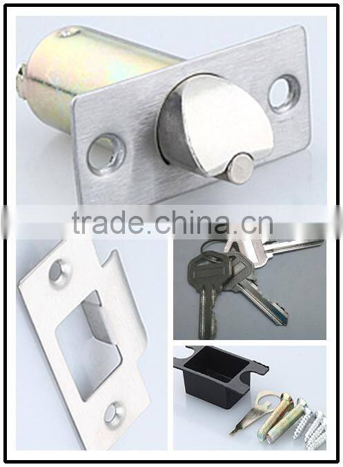 Hot new products for 2016 Hotel keyless door lock with single side door handle