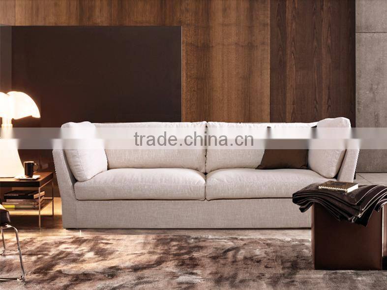 Koni Fashion Fabric Solid wood Feather High Quality Sofa