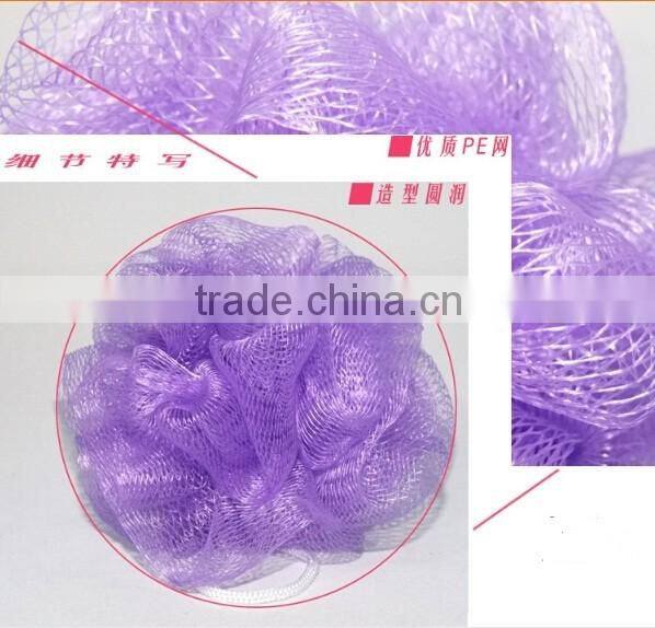 Fancy black loofah mesh sponge balls wholesale