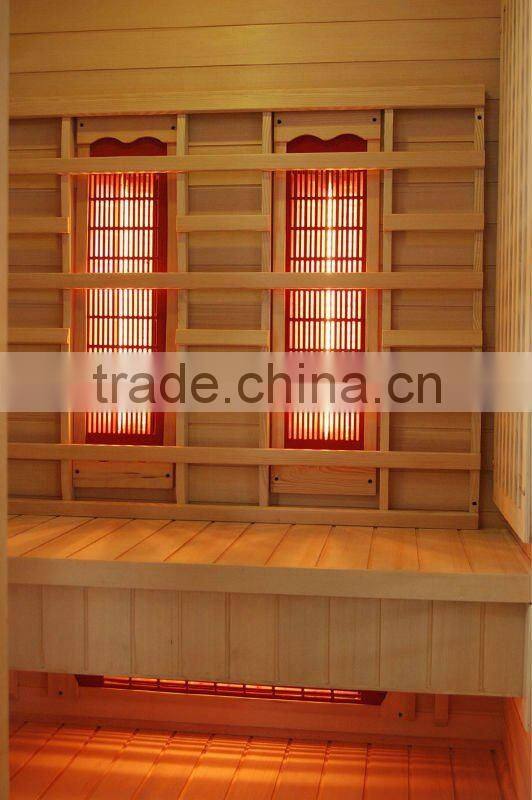 2 person far infrared sauna room, family couple's sauna