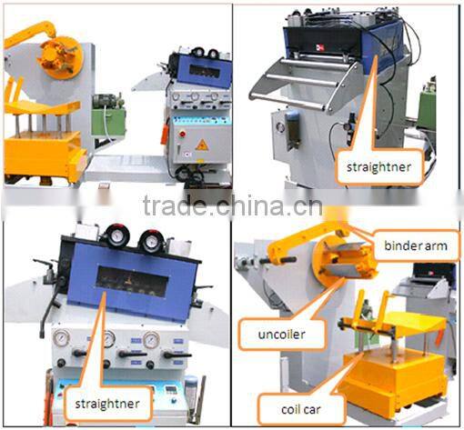 roller straightening line with uncoiler steel wire straighter