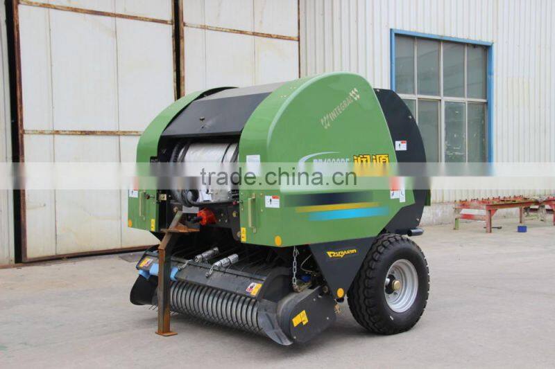farming baling machine hay baler machine bound with twine, strapping, netting, or wire