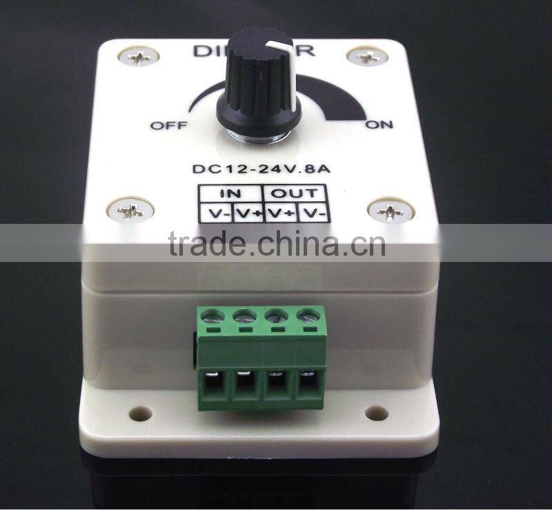 LED Dimmer Controller Brightness Adjustable, 24V LED Dimmer