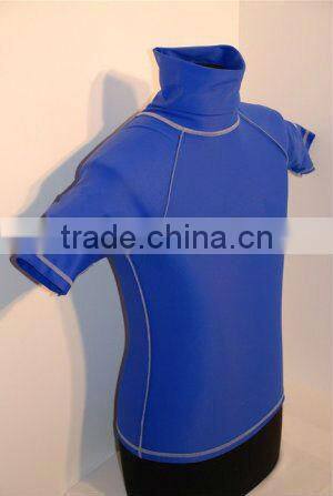 2016 Rash Guards/Sun protection Short Sleeve Top with High Quality