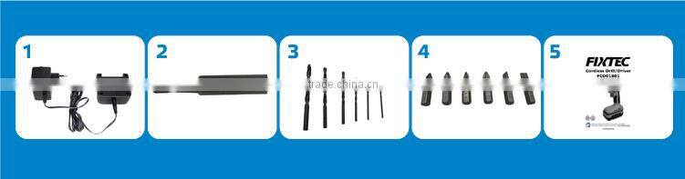 FIXTEC China Power Tool 10mm 18V NI-CD Cordless Drill