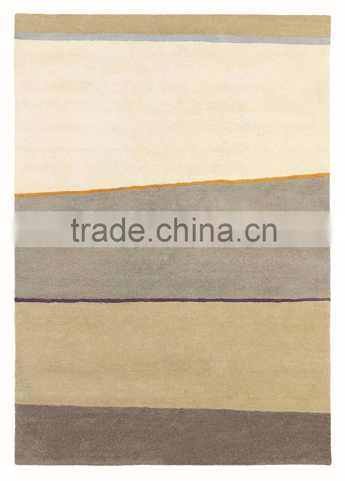 Luxury multiple color hand tufted rug for decoration