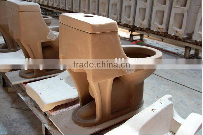 wc toilet ceramic washdown S-trap round shape one piece toilet cheap on sale sanitary ware slow down seat cover toilet Y8006