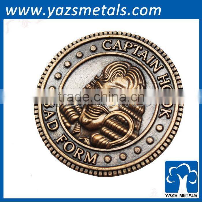 Hight quality metal professional engraved custom metal coin die