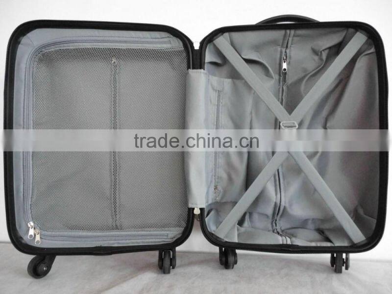 Popular hardside case ABS/PC trolley luggage set