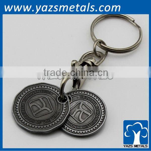 china manufacturer custom metal key chain