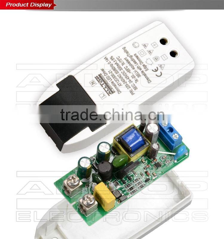 12w 300ma triac dimmable constant current led driver