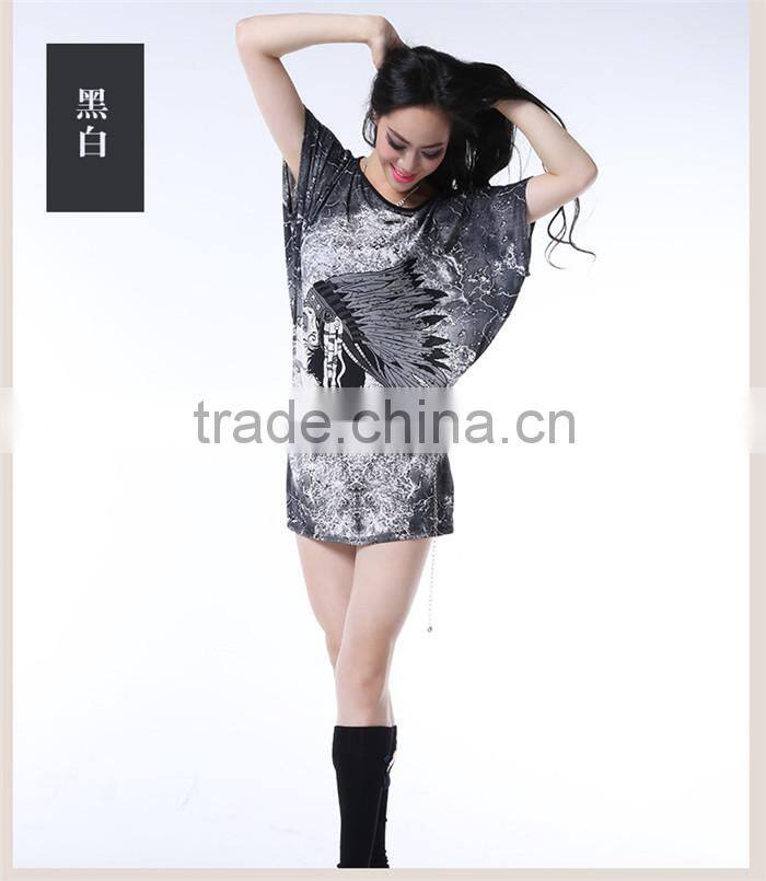 Wuchieal High Quality Sexi Belly Dance Practice Wear of Short Dress
