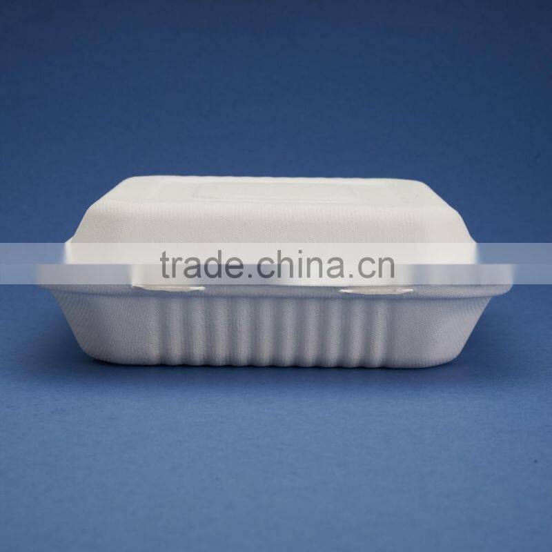HL-10-3 10"x10" three parts disposable airline food box