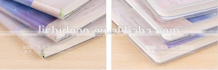 High Quality PVC Custom Design Mini Pocket Notebook
