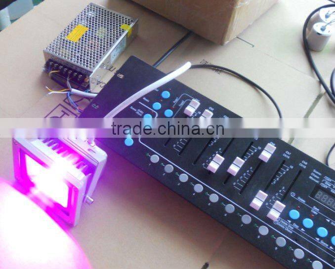10W RGB DMX flood light,DC12V input