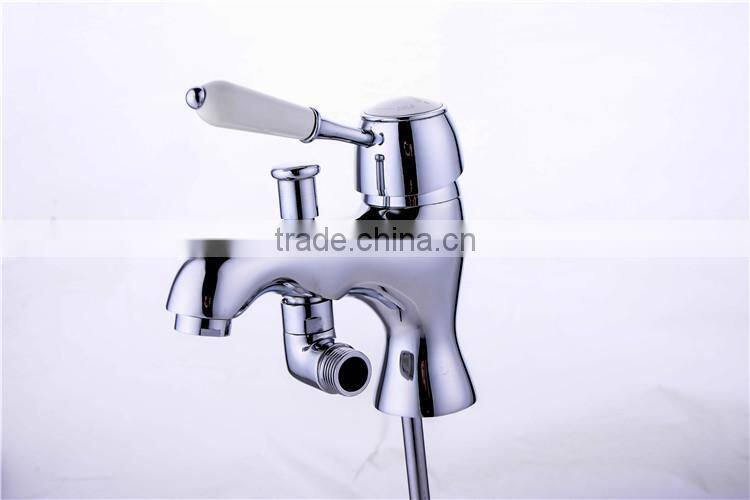 QL-12021B european style brass ce chromed economic basin shower faucet