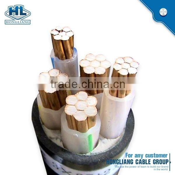1 2 3 4 5 CORE industrial copper aluminum power cable 0.6/1KV multi CORE