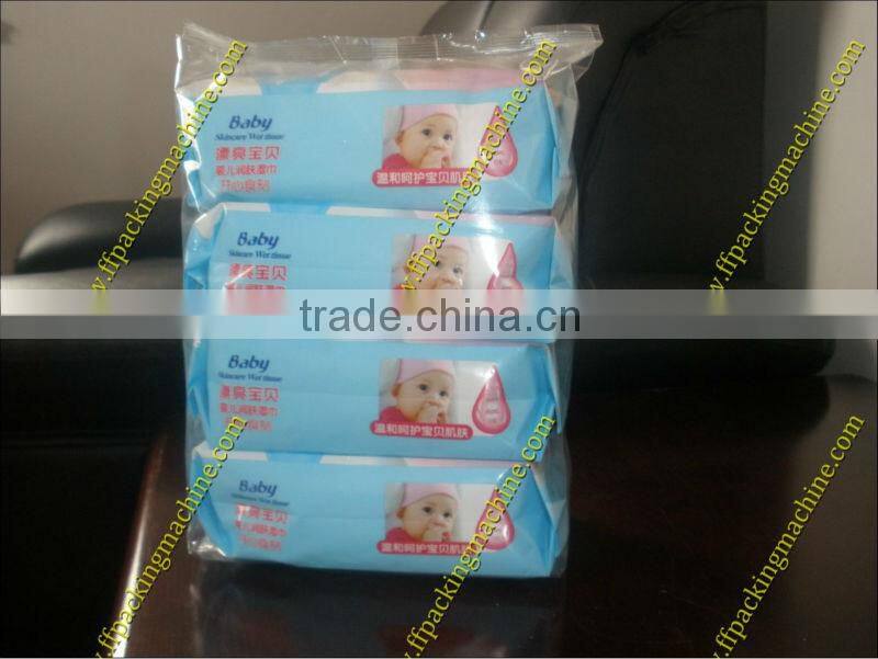 Baby skincare wet tissue packaging machine(FFA)