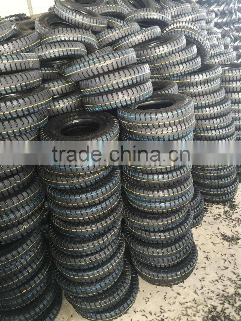 Heavy duty 4.00-8 tyre and tube