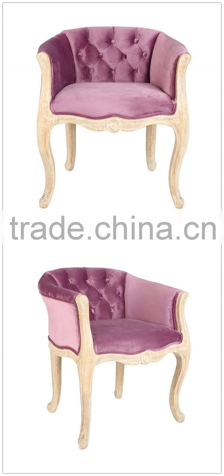 modern European style round back restoring ancient Dressing stool