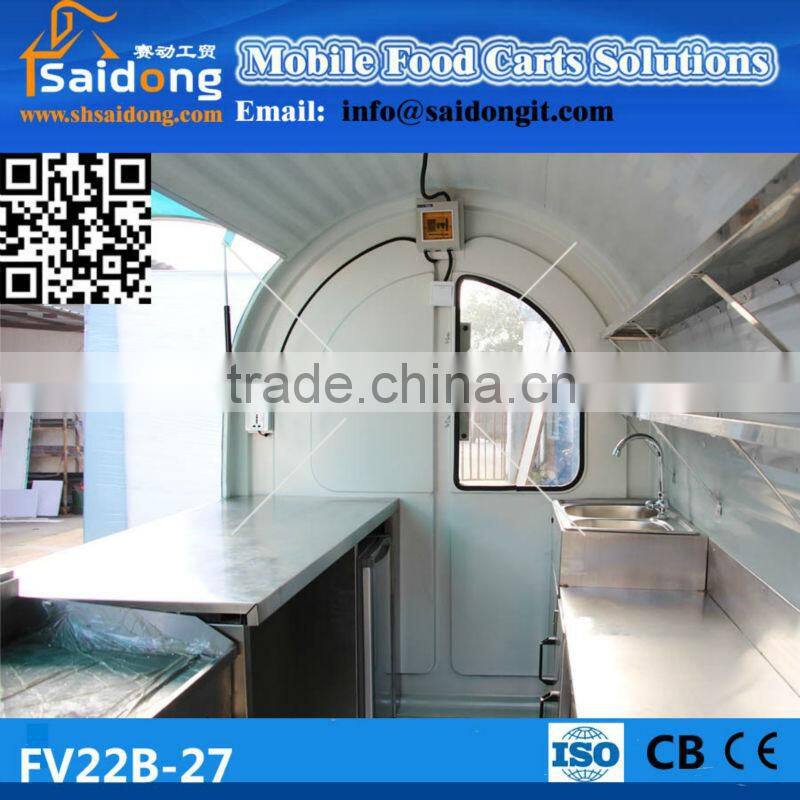 New Designed Multifunctional Street Mobile Food Van/ Mobile Food Trailer/ Food Truck
