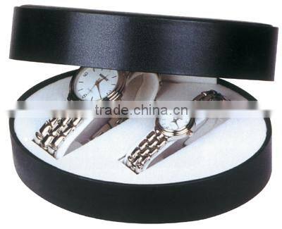 customized round watch gift box China supplier