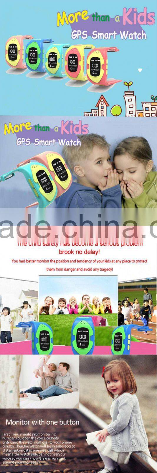 Welcomed by kids android colorful kids smart watch