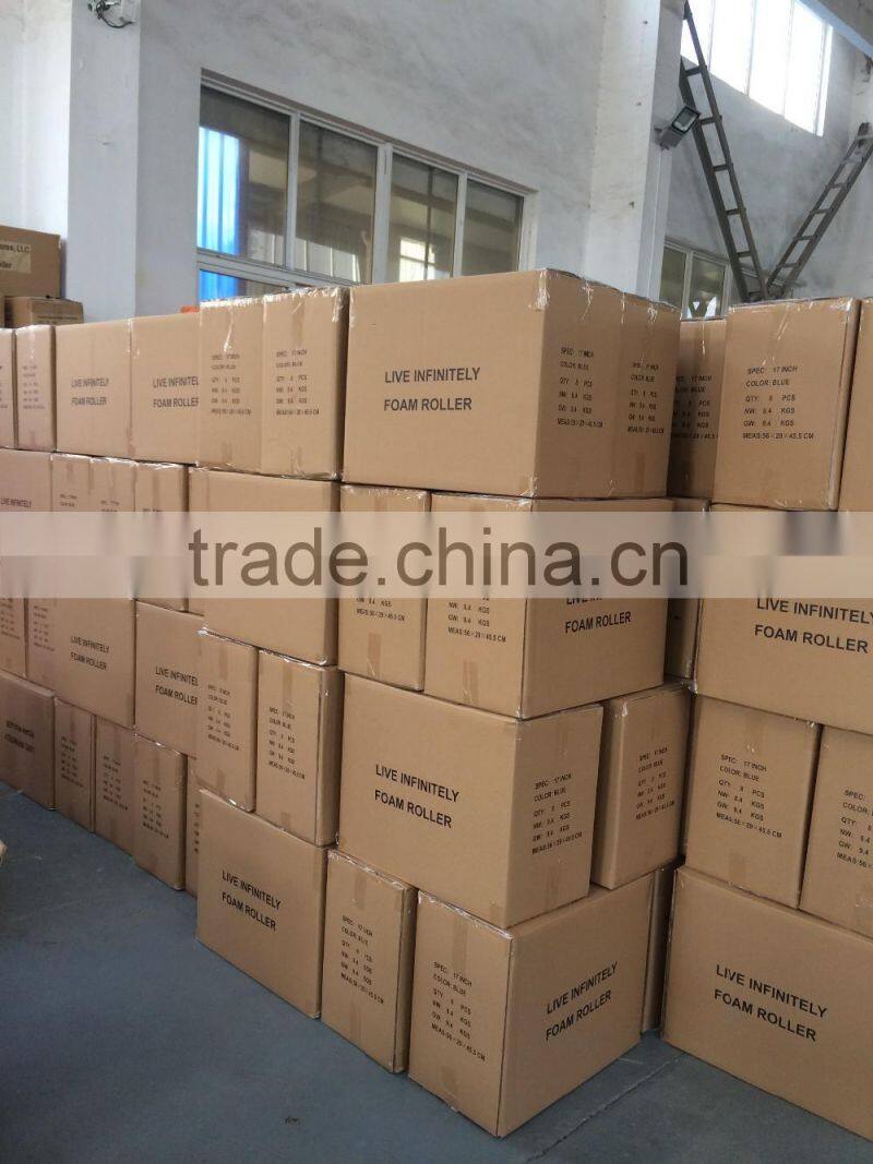 Yoga Wheel TPE Foam Roller Tube Wheel Pilates Yoga Physio Gym Back Massage for Waist Shape & Bodybuilding