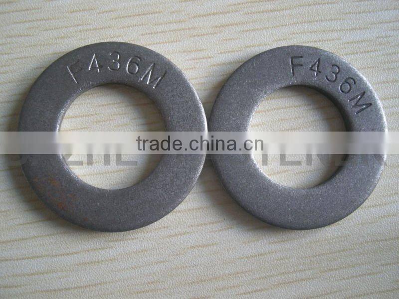 F436M flat washers with black