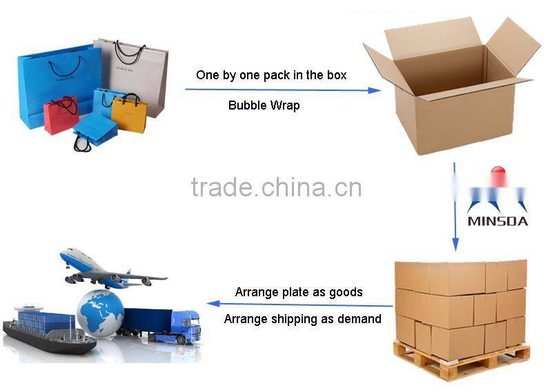 Luxury From Paper Hand Shopping Bag With Rope Handle