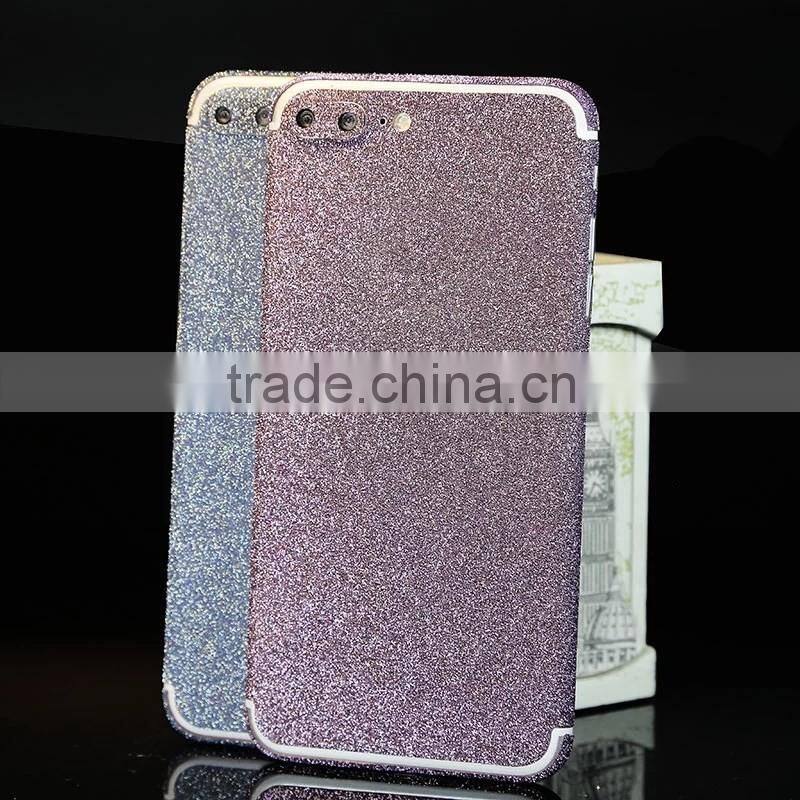 Luxury glitter sparkling bling bling sticker for iphone 7 plus