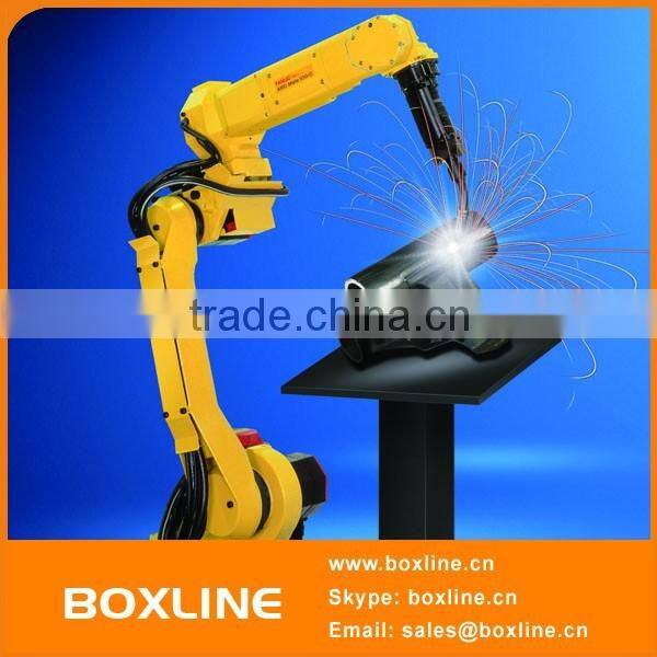 Industrial automatic KUKA robot welder
