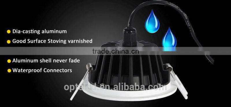 recessed waterproof ceiling LED downlight 15W